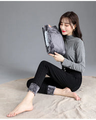 Thermal Winter Thick Fleece High-waist Warm Skinny Jeans