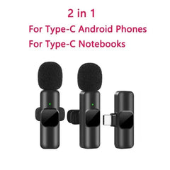 Portable Wireless Lavalier Microphone