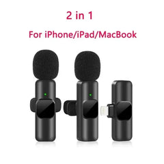 Portable Wireless Lavalier Microphone