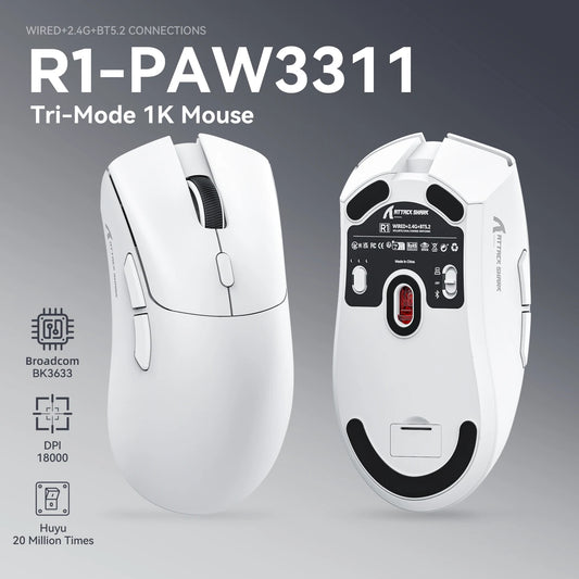 Wireless gamer mouse